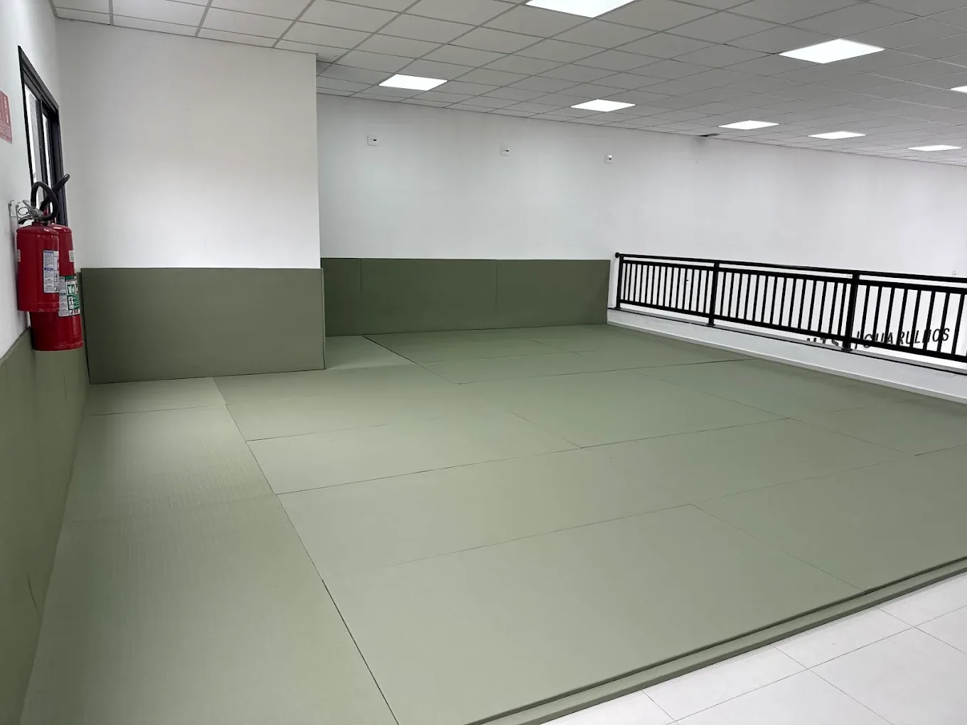 Área de tatame superior da Alliance Jiu Jitsu Guarulhos