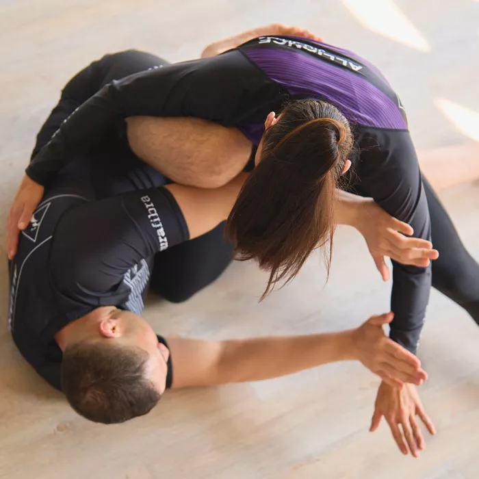 Treino de JIU JITSU No Gi em academia Alliance